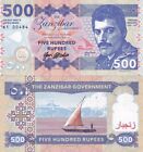 Zanzibar 500 rupees 2017 Freddie Mercury Queen series A1 Fantasy