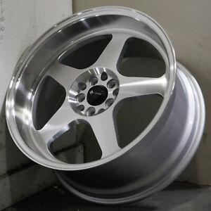 18x9 Silver Machined Wheel Vors SP1 5x100/5x114.3 35 (1) 73.1