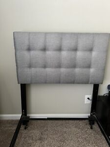 twin metal bed frame with headboard