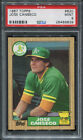 PSA 9 MINT 1987 TOPPS JOSE CANSECO #620 A'S 89839 ALL-STAR ROOKIE RC B177