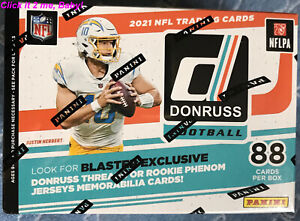 SEALED! 2021 Donruss Panini Blaster 88 Card! Box NFL Football Free S&H Downtown?