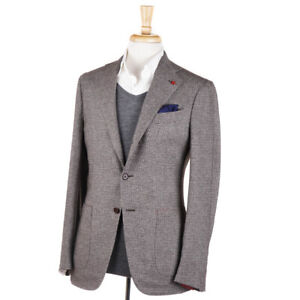 Isaia Slim-Fit Soft Constructed Patterned Wool-Cashmere Sport Coat 40R (Eu 50)