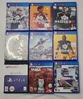Sony PlayStation 4 PS4 Video Game Lot Of 9 Titles In Pictures
