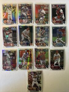 2023 Topps (Chrome) Prizm/Refractor Rookie Lot . VALUE !!!!