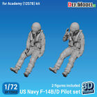 DEF Model 1/72 US Navy F-14B/D Pilot set for Academy kit (2 figures)