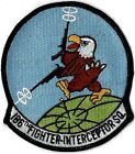 USAF 186th FIGHTER INTERCEPTOR SQUADRON MILITARY PATCH