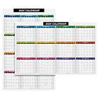 2024 Full Desk Calendar - 11 x 17” Large Size 12 Month Planner - 2 Sided Vert...