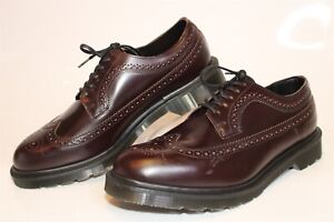 Dr. Martens 3989 Brogue England Made Womens 10 Mens 9 Red Leather Shoes 24892607