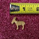 Vintage Donkey Charm Cracker Jack Gumball Vending Prize Plastic Metal Ring .75