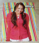 Miley Cyrus / Joe Jonas Double Sided Poster Magazine Clipping