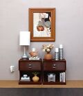 🟫2 brown NIGHTSTANDS side END tables FURNITURE décor ACCESSORY 1/6 for BARBIE
