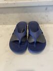 OOFOS Ooriginal Recovery Comfort Thong Sandals | Navy Blue SIZE 9M/11W