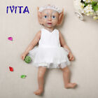 IVITA 15'' Silicone Reborn Baby GIRL Alive Silicone Doll Infant Birthday Gift