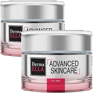 Derma glow Advanced Skincare Anti Aging Skin Cream Wrinkle Removal Serum 2 Pack
