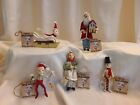 Bethany Lowe Christmas- Allen Cunningham Ornaments- Set of 5, NWT, RARE