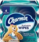 Flushable Wipes  4 packs  40 Wipes Per Pack 160 Total Wipes