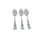 Cuisinart Elite Flatware  Stainless French Rooster Soup Spoons Lot Set of 3