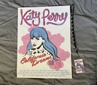 Katy Perry The California Dreams Tour 2011 Poster & Lanyard Laminate￼