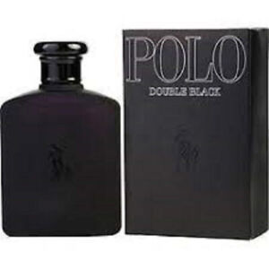 Polo Double Black by Ralph Lauren 4.2 oz for Men Eau De Toilette Spray New