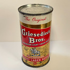 GRIESEDIECK BROS PREMIUM LIGHT LAGER BEER flat top can Brewing Co  ST LOUIS  MO