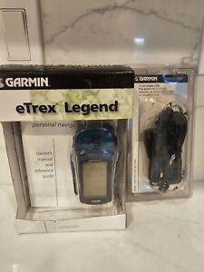 Garmin eTrex legend Blue Personal Navigator Handheld GPS Camping Hiking