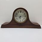Vintage Sessions Silent Chime Key Wound Mechanical Mantel Clock
