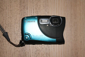 Canon PowerShot D20 12.1MP Waterproof Digital Camera - Blue *TESTED* w Battery