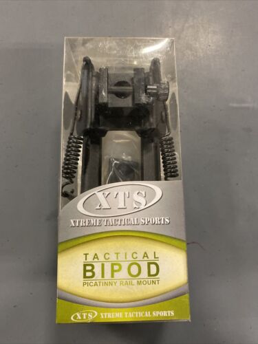 XTS XTS-TBP Black Collapsible Adjustable  Rifle Bipod