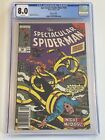 Spectacular Spider-Man #146 NEWSSTAND Graded CGC 8.0 White Pages | Hobgoblin!