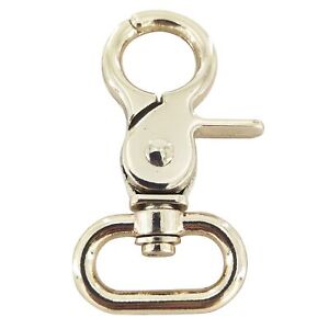 Trigger Snap Hook Metal Swivel Lobster Clasps Purse Bag 3/4 inch Clips Qualit...