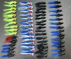HUGE LOT (64) TOP WATER GURGLER STYLE POPPERS. FLY FISHING BASS, SALTWATER, PIKE