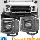 DOT SAE LED Fog Lights Cube Work Light Bar Headlights For JEEP Ford Toyota Dodge