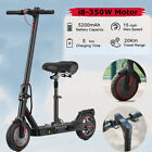 iScooter 350W Electric Scooter 15Mph High Speed Long Range E-Scooter With Seat