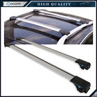 Roof Rack Cross Bars For 2005-2013 BMW X5 Black Aluminum Luggage Carrier 2pcs (For: BMW)