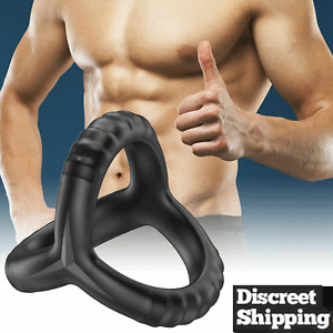 CockRing Penis Silicone Longer Harder Stronger Erection Adults Sex Toy Cock Ring
