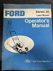 Ford Series 20 Lawn Mower Operators Maintenance Manual Push & Power Propelled