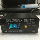 FM-AM-SSB 1.8MHz-50MHz SWR Power Watt Meter SWR & Power Meter Peak Power 120W