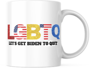 Joe Biden Anti Mug Funny Coffee Trump Political Pro the Gift quicker fcker