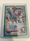 New ListingWerner Blakely 2020 Bowman Chrome Draft Green Refractor Auto /99 Angels