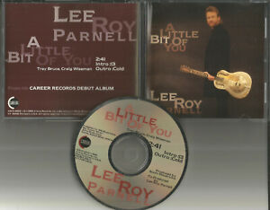 LEE ROY PARNELL A little Bit of You 1995 USA PROMO DJ CD single w/PRINTED LYRICS