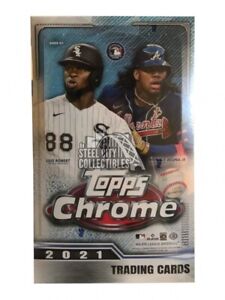 2021 Topps Chrome Baseball Hobby Lite Box - Online Exclusive
