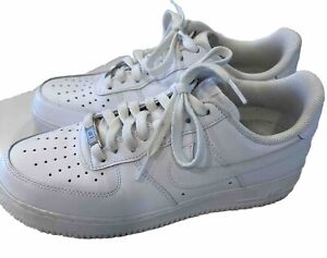Nike Air Force 1 Low '07 White Size 8 Mens EUC