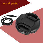 52mm Front Lens Cap Cover Hood Snap on for Nikon Canon D3200 D3100 D5000 18-55mm