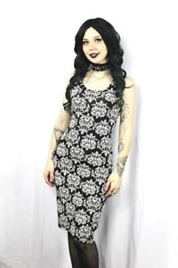 Sexy Tank Top Bodycon Dress Floral Fancy Design for Crossdresser Transgender