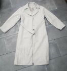COS Wool Trench Coat - EUR 38, Cream With Multi Coloured Speckles