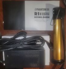PHANTOMGOGO R1 450W ELECTRIC SCOOTER AC/DC ADAPTER + TIRE AIR PUMP + USER MANUEL