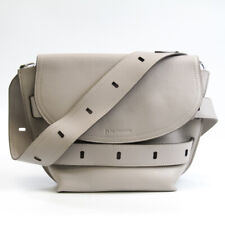 J&M Davidson Womens Leather Handbag Ligth Gray BF543736