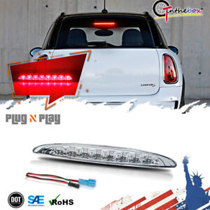 Third Brake Light For 02-06 MINI Cooper R50 R53 Clear Lens Red High Mount Lamp (For: More than one vehicle)