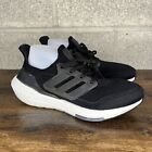 Adidas UltraBoost 21 Women's Size 8.5 Black White Sneakers Running Shoes FY0402