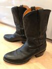 Ariat Bench Made James Western cowboy Boots 12 D black leather